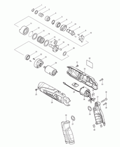 Page 1 Diagram and Parts List for TD021DSE  Makita Drill