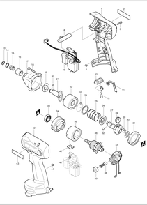 Part Location Diagram of 810205-2 Makita N/A