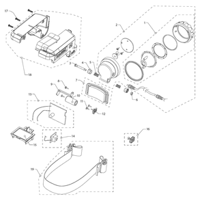 Fig-0 Diagram and Parts List for DML800  Makita Worklight & Flashlight