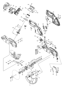 Fig-0 Diagram and Parts List for GSL02M1  Makita Miter Saw