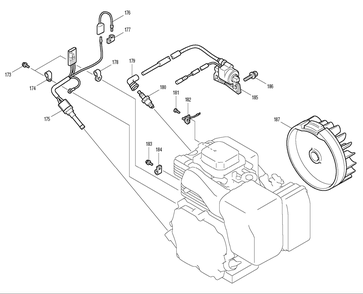 Page 6 Diagram and Parts List for EW210TR  Makita Water Pump