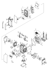 Fig-0 Diagram and Parts List for GRM03  Makita Radio
