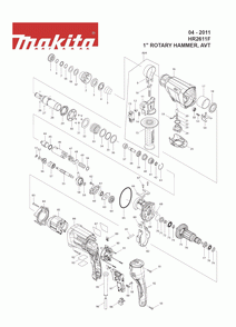 Part Location Diagram of 331886-4 Makita Depth Gauge
