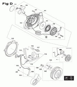 Page 4 Diagram and Parts List for DCS6421RFG  Makita Saw