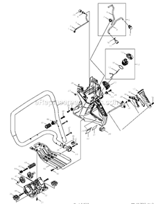 Page A Diagram and Parts List for EK7651HD  Makita Chop Saw
