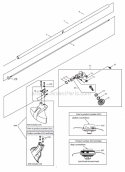 Part Location Diagram of 324893-4 Makita Shaft