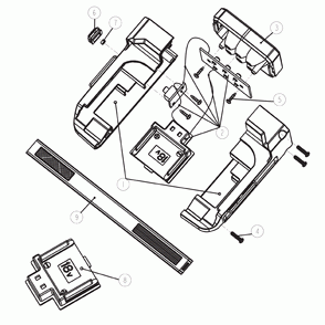 Part Location Diagram of GM00001189 Makita Screw 3x12bb, Lxlm01w