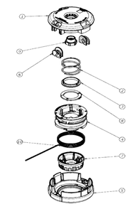 Fig-0 Diagram and Parts List for 191R00-0  Makita Trimmer