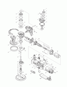 Part Location Diagram of 143326-8 Makita Dust Extracting Attachment, Bo