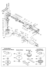 Part Location Diagram of 911293-3 Makita P.H. Screw M5X70 (With Washer)