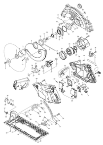 Fig-0 Diagram and Parts List for GSR02Z  Makita Circular Saw