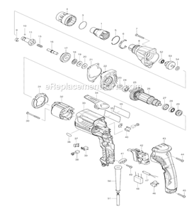 Part Location Diagram of 450967-6 Makita Locator