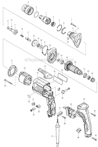 Part Location Diagram of A-99758 Makita Bit (10 Pack)