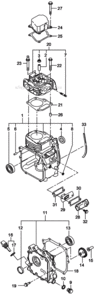 Part Location Diagram of 011-00600-30 Makita Flange Bolt