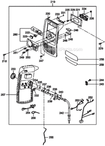 Part Location Diagram of 015-00300-10 Makita Tapping Screw