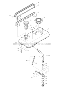 Part Location Diagram of 052-10700-42 Makita Banjo