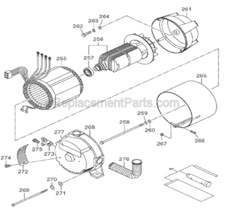 Part Location Diagram of 003-20100-00 Makita Spring Washer