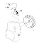 Magneto Diagram and Parts List for G2400R  Makita Generator