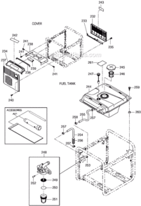 Part Location Diagram of 064-20093-20 Makita Filter