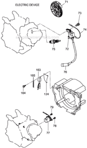 Part Location Diagram of 277-73102-H1 Makita Wire 2