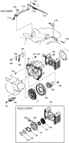 Part Location Diagram of 277-50404-08 Makita Ratchet