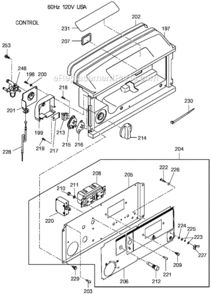 Part Location Diagram of 064-20103-00 Makita Fuel Strainer Assembly