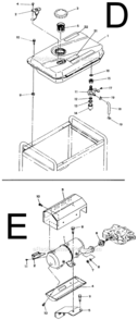Part Location Diagram of 064-20042-20 Makita Filter