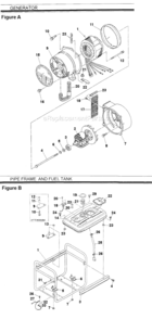 Part Location Diagram of 003-11100-00 Makita Washer