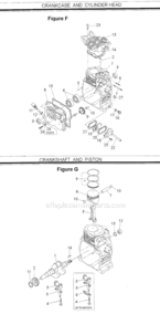 Part Location Diagram of 279-23511-17 Makita Piston Ring Set (for Standard)