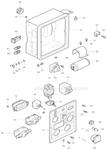 Part Location Diagram of 3260033508 Makita Spring Washer M3.5