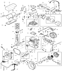 Part Location Diagram of 2463610110 Makita Rocker Arm Assembly
