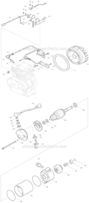 Page I Diagram and Parts List for G4101R  Makita Generator