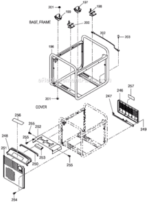 Page J Diagram and Parts List for G4300L  Makita Generator