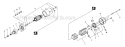 Part Location Diagram of 214-79007-01 Makita Bolt Starter
