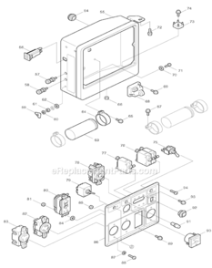 Part Location Diagram of KU3-11047-01 Makita Idle Control Unit