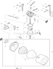 Part Location Diagram of 247-62562-08 Makita Solenoid Assembly