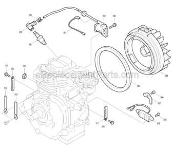 Page L Diagram and Parts List for G6101R  Makita Generator