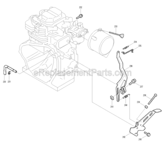 Page I Diagram and Parts List for G6101R  Makita Generator