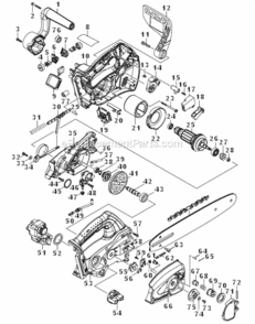 Part Location Diagram of 265995-6 Makita Tapping Screw