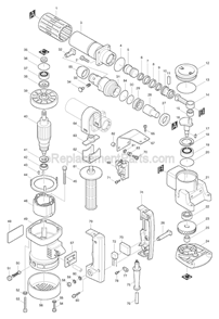 Part Location Diagram of 213411-2 Makita O Ring 27
