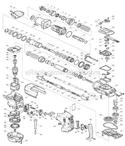 Part Location Diagram of 233497-0 Makita Compression Spring 15, HR5210C