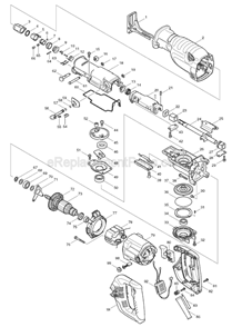 Part Location Diagram of 421899-4 Makita Seal Ring