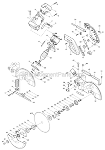 Part Location Diagram of 233165-5 Makita Compression Spring 28