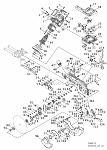 Page C Diagram and Parts List for LS1016LX5  Makita Miter Saw