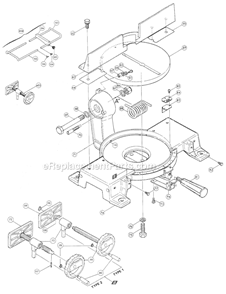 Part Location Diagram of 271003-3 Makita Vise Handle