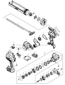 Part Location Diagram of 123221-8 Makita Piston C Complete