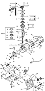 Part Location Diagram of 181122-A Makita Compressor Oil