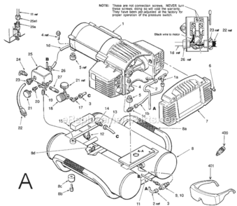Part Location Diagram of 1450281 Makita Regulator Tube