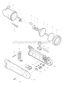 Part Location Diagram of 417926-3 Makita Strap 5/8