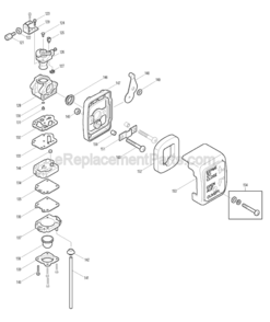 Page C Diagram and Parts List for RBC230  Makita Trimmer